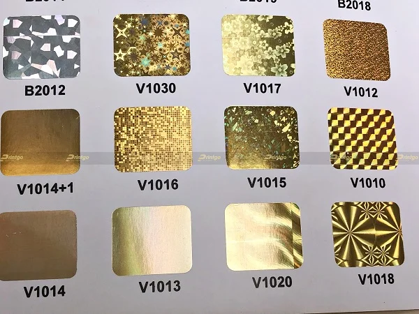 Gia công ép kim là gì? Bảng màu nhũ ép kim mới nhất