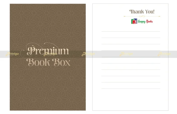 Happy Books và Printgo: Thiết kế hộp đựng sách cao cấp mang dấu ấn thương hiệu