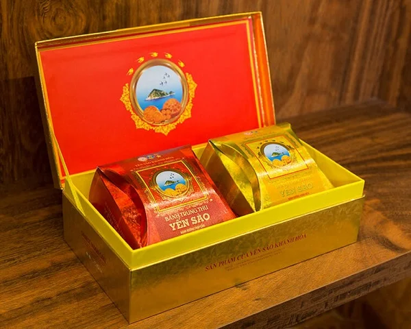 Điểm danh những hộp bánh trung thu 2 bánh phổ biến hiện nay