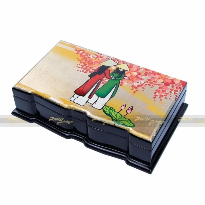 Top 20+ mẫu hộp bánh trung thu sơn mài đẹp hiện nay