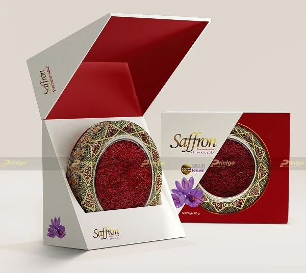 In hộp Saffron (nhuỵ hoa nghệ tây) đẹp, chuyên nghiệp số 1 Việt Nam