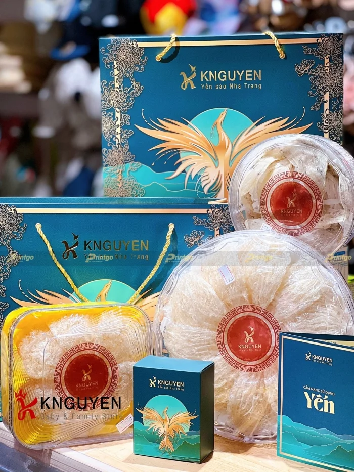 KNGUYEN và Printgo: Thiết kế và in hộp đựng yến sào mang khát vọng thương hiệu