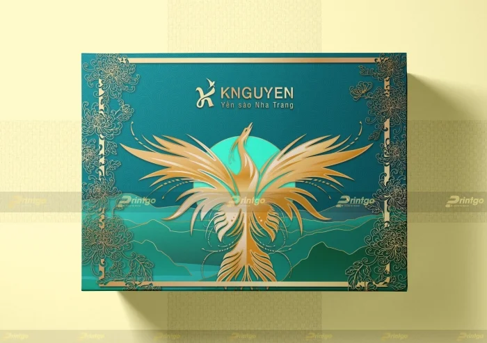 KNGUYEN và Printgo: Thiết kế và in hộp đựng yến sào mang khát vọng thương hiệu