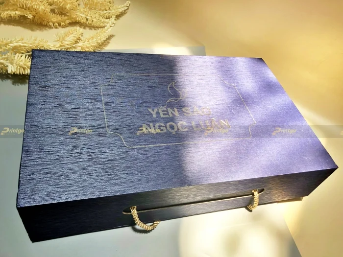 Ngọc Luân và Printgo: Thiết kế và in hộp đựng yến với quy cách đặc biệt sang trọng, tiết kiệm