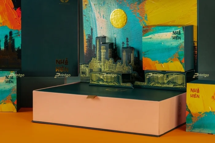 Printgo x Nhà máy lọc hóa dầu Nghi Sơn: Thiết kế và in ấn hộp trung thu 3D nâng tầm nghệ thuật dàn máy hóa dầu