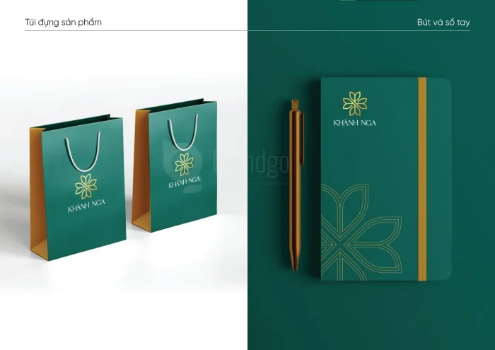 [REVIEW] Thiết kế bộ nhận diện thương hiệu cao cấp Khánh Nga thực hiện bởi Brandgo