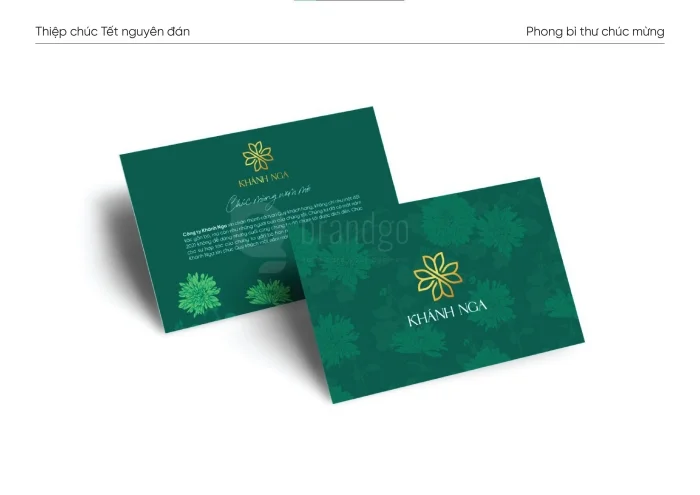 [REVIEW] Thiết kế bộ nhận diện thương hiệu cao cấp Khánh Nga thực hiện bởi Brandgo