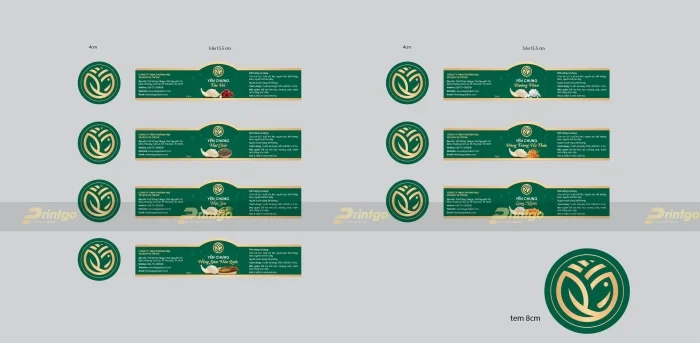 SkyGardenZ Nest và Printgo: Thiết kế và in bộ bao bì sản phẩm yến phục vụ trong siêu thị