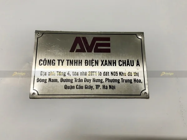 Tem inox ăn mòn là gì? Ưu điểm của tem inox ăn mòn 