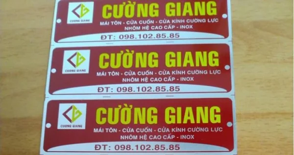 Tem nhôm in là gì? Ưu điểm nổi bật của loại tem này