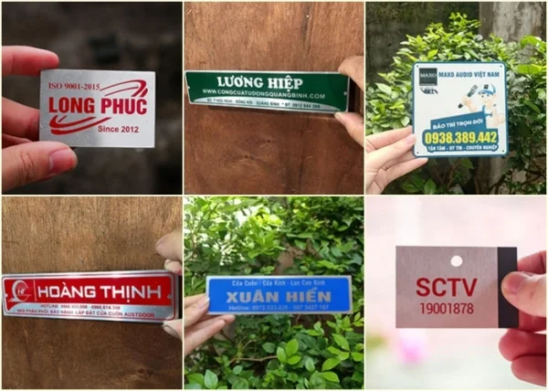 Tem nhôm in là gì? Ưu điểm nổi bật của loại tem này