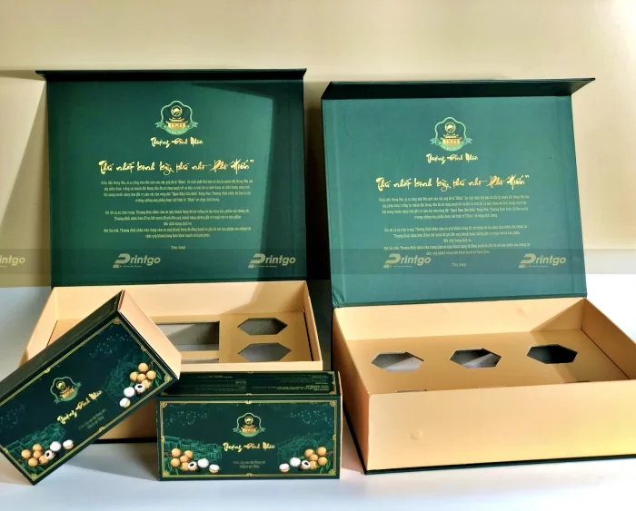 Thượng Đỉnh Nhãn và Printgo: Thiết kế và in hộp đựng long nhãn, sản vật tiến vua
