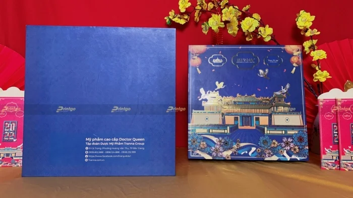 Tranna và Printgo: Thiết kế và in bộ ấn phẩm tết tri ân khách hàng của thương hiệu mỹ phẩm cao cấp