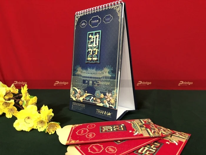 Tranna và Printgo: Thiết kế và in bộ ấn phẩm tết tri ân khách hàng của thương hiệu mỹ phẩm cao cấp