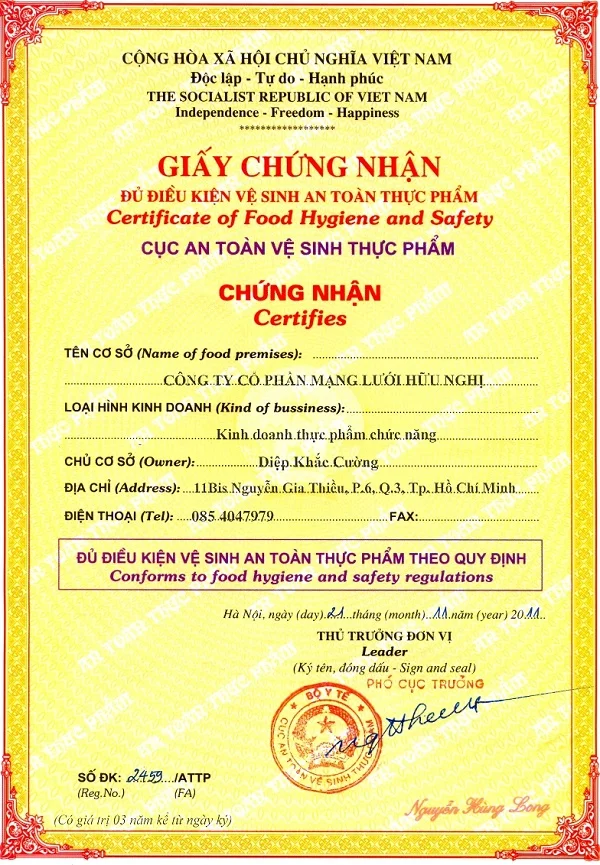 Hiểu Rõ Về Giấy Phép An Toàn Thực Phẩm Bánh Trung Thu 2022
