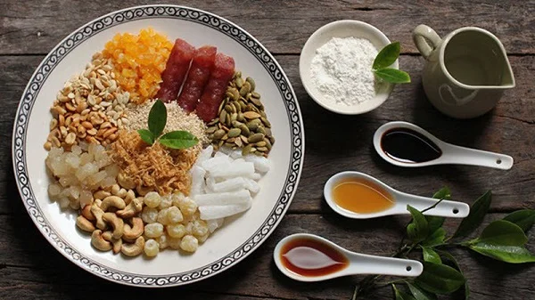 Nguyên liệu làm bánh trung thu đầy đủ cho 3 vị phổ biến nhất