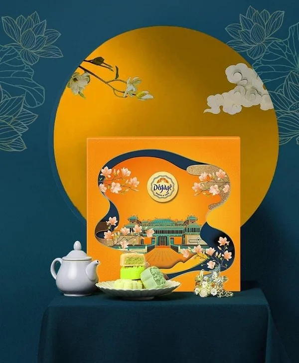 Dégagé Bread and Cafe và Printgo: Dự án hộp bánh trung thu sang cho đêm trăng thêm sáng