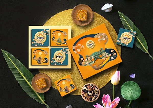 Dégagé Bread and Cafe và Printgo: Dự án hộp bánh trung thu sang cho đêm trăng thêm sáng