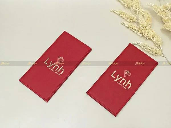 Lynh Luxyry và Printgo: Thiết kế và in menu đặc biệt cho thương hiệu trang sức kim cương hàng đầu Việt Nam