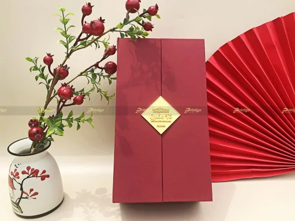 Rượu Quốc Tổ và Printgo: Thiết kế và in ấn hộp đựng rượu nâng tầm thương hiệu 