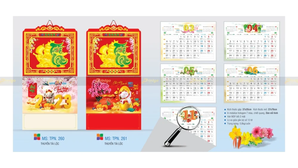 Tổng hợp hơn 1000+ mẫu lịch tết Tân Phương Nam 2023 - Giá tốt - Chiết khấu cao