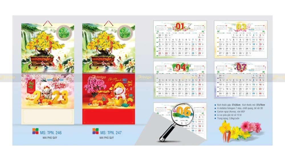 Tổng hợp hơn 1000+ mẫu lịch tết Tân Phương Nam 2023 - Giá tốt - Chiết khấu cao