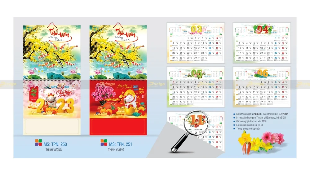 Tổng hợp hơn 1000+ mẫu lịch tết Tân Phương Nam 2023 - Giá tốt - Chiết khấu cao