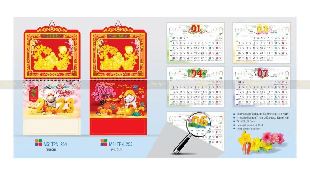 Tổng hợp hơn 1000+ mẫu lịch tết Tân Phương Nam 2023 - Giá tốt - Chiết khấu cao