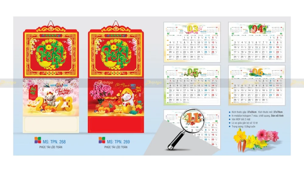 Tổng hợp hơn 1000+ mẫu lịch tết Tân Phương Nam 2023 - Giá tốt - Chiết khấu cao
