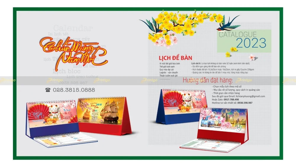 Tổng hợp hơn 1000+ mẫu lịch tết Tân Phương Nam 2023 - Giá tốt - Chiết khấu cao