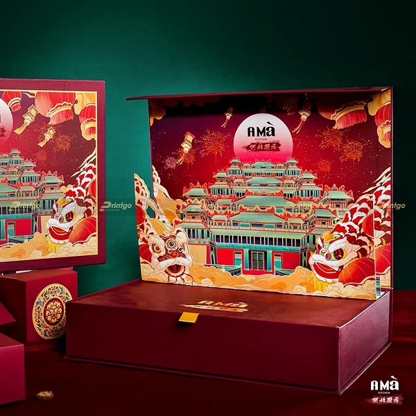 A Mà và Printgo: Thiết kế và in bộ hộp bánh trung thu 3D độc quyền mang hơi thở ngày tết đoàn viên