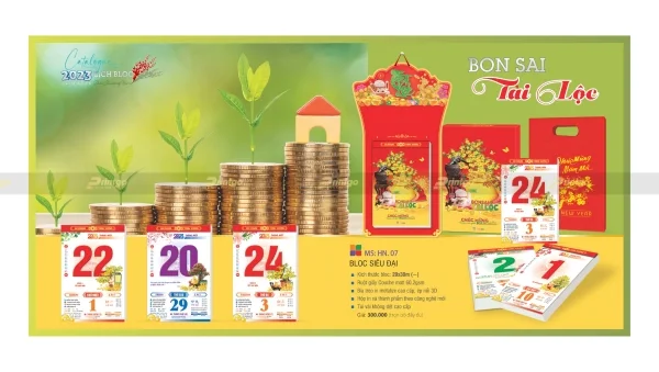 Giới thiệu BST lịch tết An Hảo 2023 giá tốt nhất thị trường 