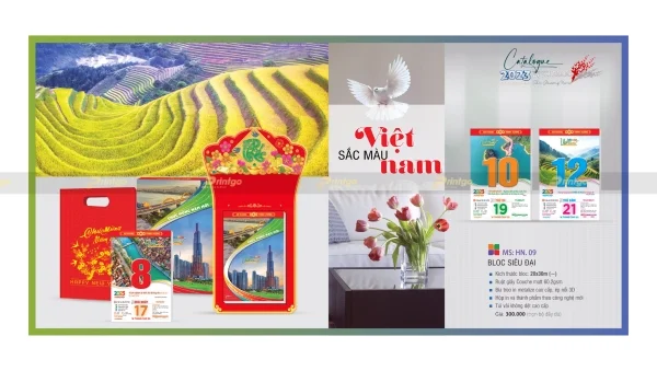 Giới thiệu BST lịch tết An Hảo 2023 giá tốt nhất thị trường 