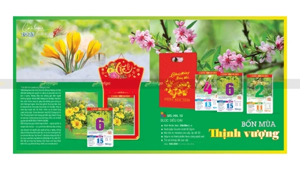 Giới thiệu BST lịch tết An Hảo 2023 giá tốt nhất thị trường 