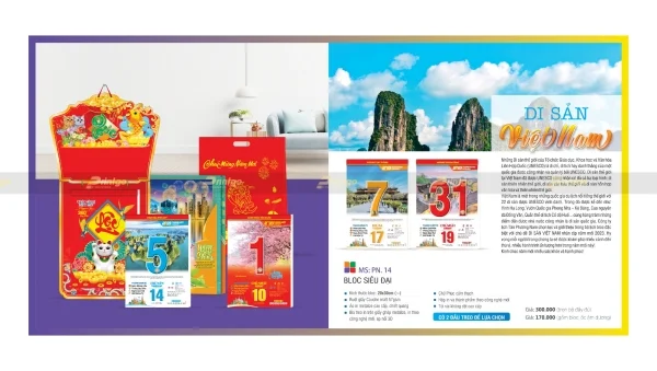 Giới thiệu BST lịch tết An Hảo 2023 giá tốt nhất thị trường 