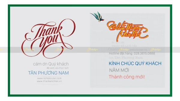 Giới thiệu BST lịch tết An Hảo 2023 giá tốt nhất thị trường 