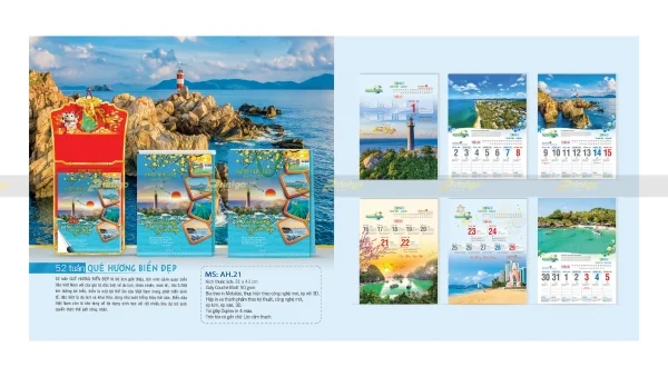 Giới thiệu BST lịch tết An Hảo 2023 giá tốt nhất thị trường 