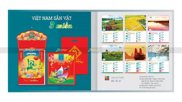 Giới thiệu BST lịch tết An Hảo 2023 giá tốt nhất thị trường 