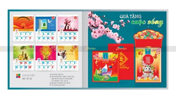 Giới thiệu BST lịch tết An Hảo 2023 giá tốt nhất thị trường 