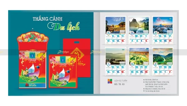 Giới thiệu BST lịch tết An Hảo 2023 giá tốt nhất thị trường 