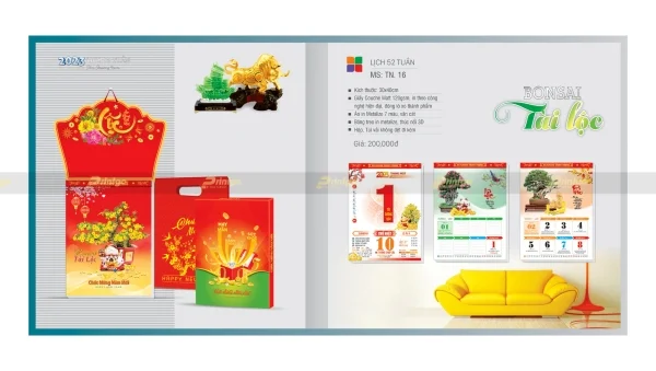 Giới thiệu BST lịch tết An Hảo 2023 giá tốt nhất thị trường 