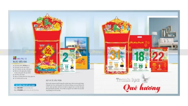 Giới thiệu BST lịch tết An Hảo 2023 giá tốt nhất thị trường 