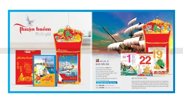 Giới thiệu BST lịch tết An Hảo 2023 giá tốt nhất thị trường 