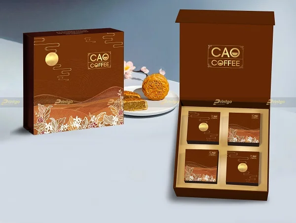 Cao Coffee và Printgo: Thiết kế và in hộp bánh trung thu cho tết đoàn viên thêm tròn đầy
