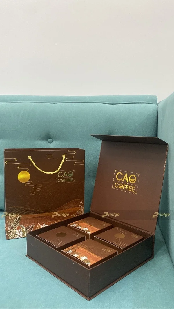 Cao Coffee và Printgo: Thiết kế và in hộp bánh trung thu cho tết đoàn viên thêm tròn đầy