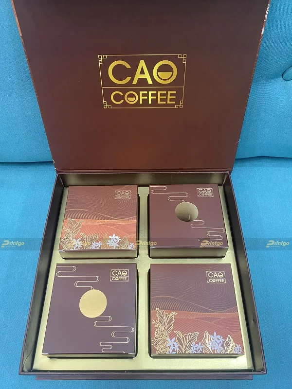 Cao Coffee và Printgo: Thiết kế và in hộp bánh trung thu cho tết đoàn viên thêm tròn đầy