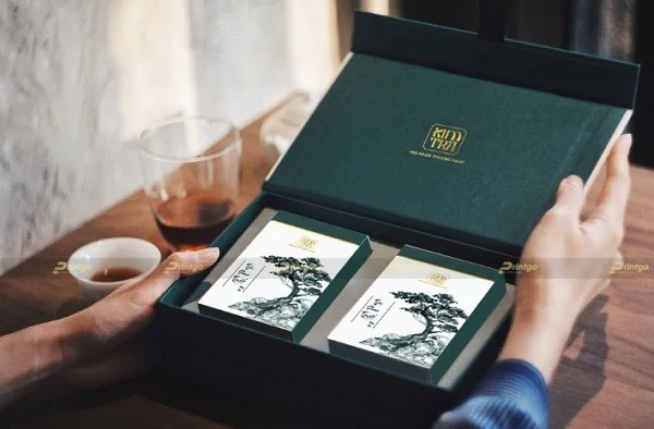 Kim Trà và Printgo: Xây dựng bộ nhận diện thương hiệu cho thương hiệu trà cao cấp