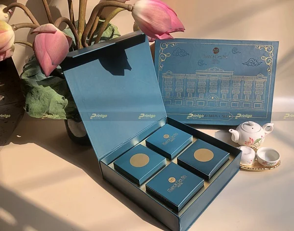 Manoir Des Arts và Printgo: Thiết kế và in hộp bánh trung thu xứng tầm đẳng cấp khách sạn hạng sang