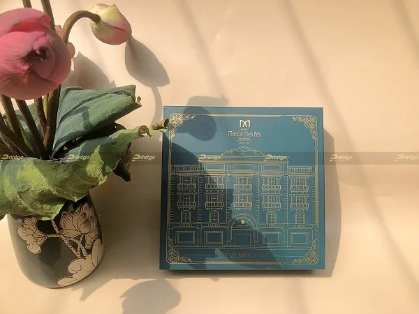 Manoir Des Arts và Printgo: Thiết kế và in hộp bánh trung thu xứng tầm đẳng cấp khách sạn hạng sang