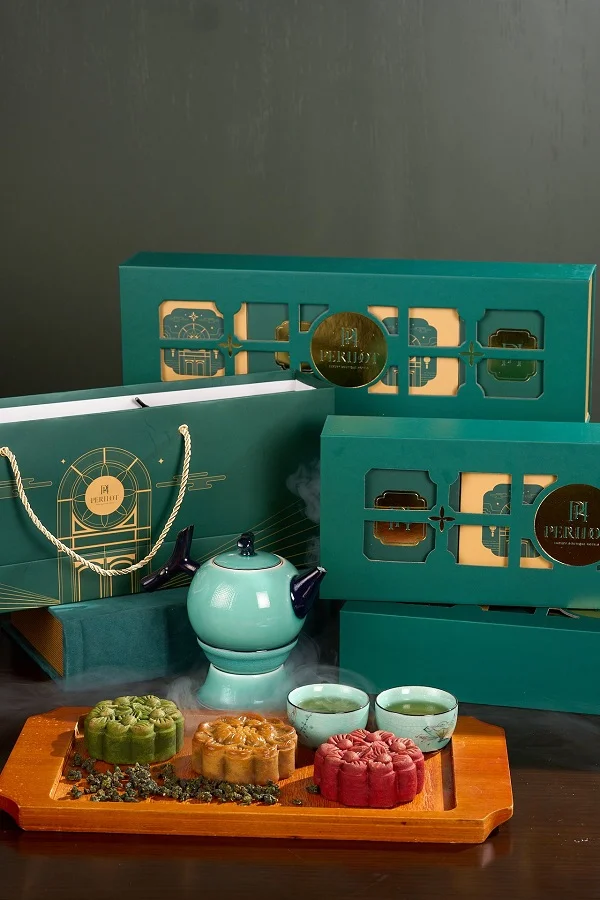 Peridot và Printgo: Thiết kế và in hộp bánh trung thu cao cấp lưu giữ hương thu Hà Nội